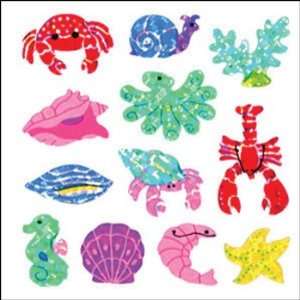 Sandylion Classpak Stickers, Sea Creatures