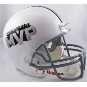  Super Bowl MVP Logo Pro Line Helmet by Riddell: Sports 