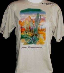 Southwest Desert Cactus T Shirt Clothing Saguaro NEW  