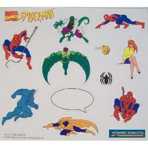  Spiderman Sticker Sheet Automotive