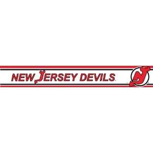 New Jersey Devils Licensed Wallpaper Border