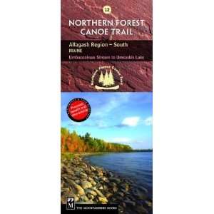  Northern Forest Canoe Trail Map 12 Allagash Region, South 