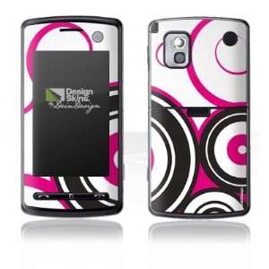  Design Skins for LG KB770   Pink Circles Design Folie 