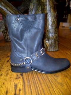 NWT..Womens Candela black boots 7 & 7 1/2 org.$360  