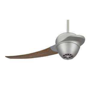   Enigma 1 Blade Ceiling Fan, Metro Gray with Walnut: Home Improvement