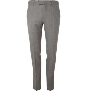   > Trousers > Casual trousers > Slim Fit Wool Flannel Trousers