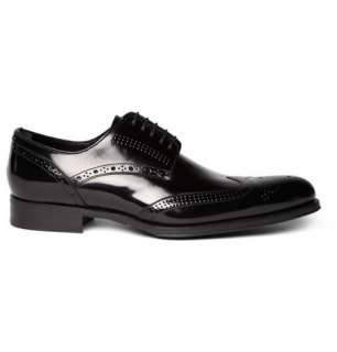 Home > Shoes > Brogues > Brogues > Patent Leather Wingtip 