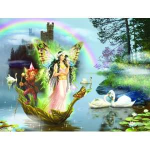  Swan Lake Fairy Jigsaw Puzzle: Toys & Games