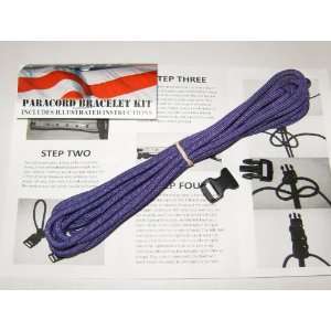   Paracord Bracelet Do It Yourself Kit   Purple Arts, Crafts & Sewing