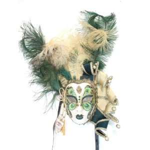   Feather Volto Piuma Letizia Venetian Masquerade Mask
