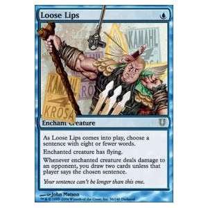  Magic the Gathering   Loose Lips   Unhinged   Foil Toys & Games