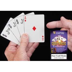    Four Card Monte in Bicycle Playing Card Stock Toys & Games