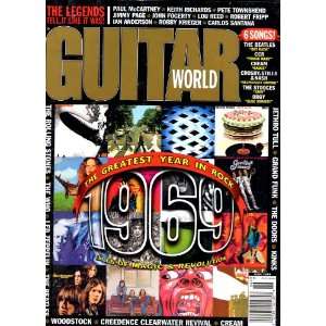 Guitar World Magazine June, 1999.1969, Greatest Year In Rock 