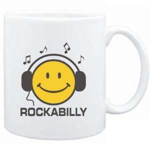  Mug White  Rockabilly   Smiley Music