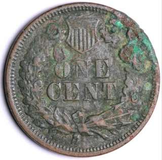 1864 L Indian Head Cent Penny XF DETAIL   