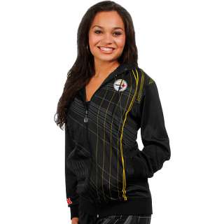 Pro Line Pittsburgh Steelers Womens Tricot Fashion Jacket   NFLShop 