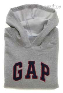 Neu GAP Logo Damen Kapuzen Sweatshirt Pullover Kapuzenpulli Grau S M L 