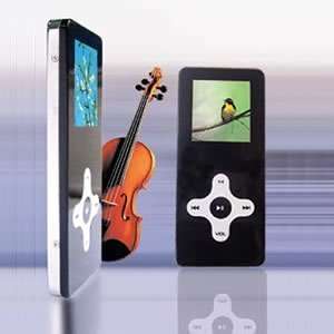  1GB 1.5 LCD Black Slim MP4 Player (, FM, Movie, Music 