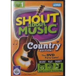  Shout About Music Country Edition Toys & Games