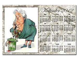 Margaret Rutherford alias Miss Marple (Miss Jane Marple) Kalender für 