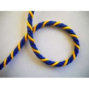   Blue and Gold Cording .25 Inch By The Yard Arts, Crafts & Sewing