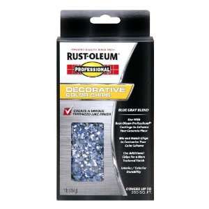 Rust Oleum Professional Professional 1lb Blue Gray Chip Blend 256657