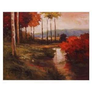  Kanayo Ede   Autumn River In Tuscany Canvas