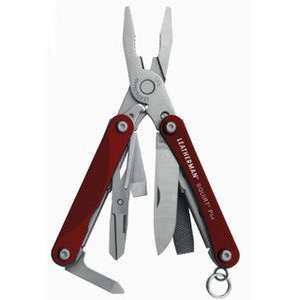  Leatherman Squirt PS4 Mlti Tool/Red/Peg 831188 Knife T 