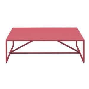 Strut Square Coffee Table in Watermelon by Blu Dot: Home 