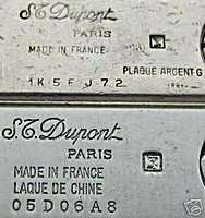  Produktinfos   Fälschungen von S.T. Dupont Feuerzeugen