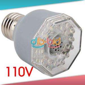 3W 25 LED Sound Control Activated Light Bulb E27 110V  