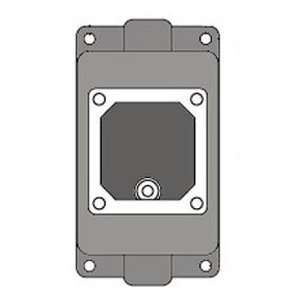   Ft202wa Back Box, Feed Thru, 20/30a Devices, 3/4