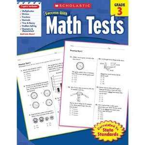   Success Math Tests Gr 3 By Scholastic Teaching Resources Toys & Games