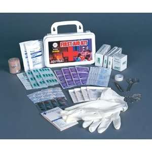  First Aid Kit 25 Person Metal Case: Office Products