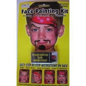  Pirate Face Painting Kit: Toys & Games