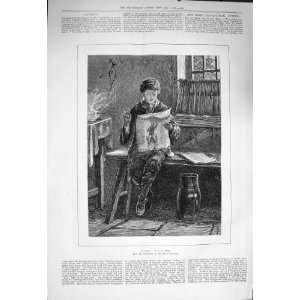 1875 Solo Young Boy Singing Comic Budget Smith Print 