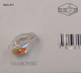 Swarovski ® Polygon Perle 18x12mm CRYSTAL AB  