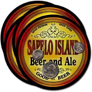 Sapelo Island, GA Beer & Ale Coasters   4pk