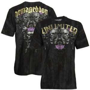  Ecko Unlimited Black Destroyer Premium T shirt Sports 