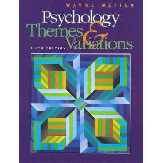 Psychology Themes and Variations, Brief Edition (with Concept Charts 