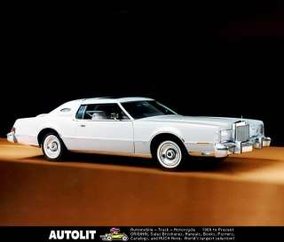 1976 Lincoln Continental Mark IV Factory Photo  