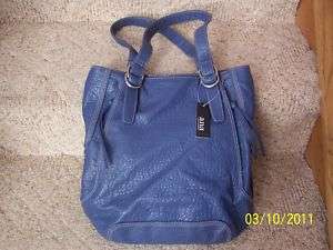 Shopper Hand Bag Size Med/Large NWT Indigo Blue  