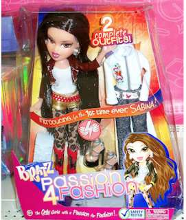 Bratz Passion 4 For Fashion Rock Chick Sabina Doll Set  
