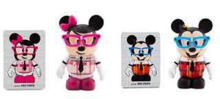 Disney Vinylmation NERDS ROCK Mickey and Minnie RARE New in Box 