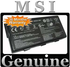 Genuine Battery MSI A5000 A6000 A6005 A6200 CR500 CR610 CX623 CR700 