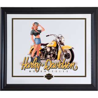 Harley Davidson American Beauty Dottie Mirror  