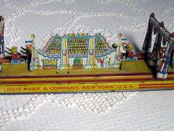 Louis Marx The Big Parade 1920s Tin Wind Up Toy  