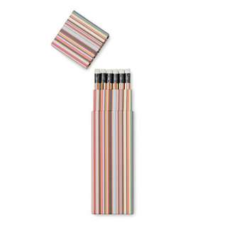 PAUL SMITH ACCESSORIES Multi stripe pencil box