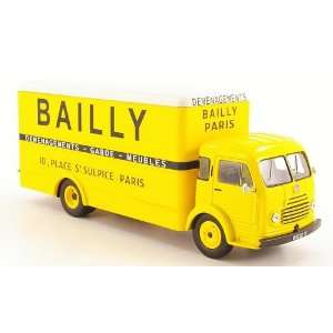 Simca Cargo, Bailly, Koffer LKW, 1953, Modellauto, Fertigmodell 