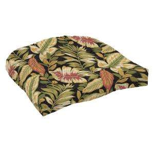   Wicker Tufted Seat Patio Cushion 2 Pack AB78398B 9D2 at The Home Depot